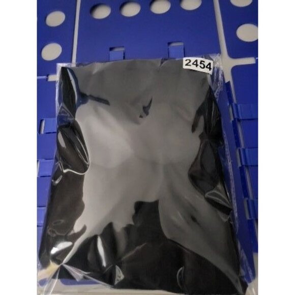 Vintage Joanna Petite Blazer Black Women Sz L Gold Button Office 90s Workwear‎ - Picture 10 of 10